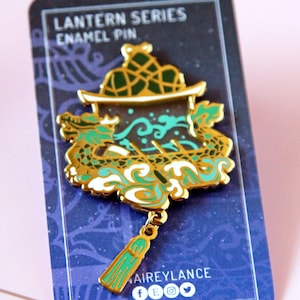 Dragon Boat Lantern - Original Enamel Pin
