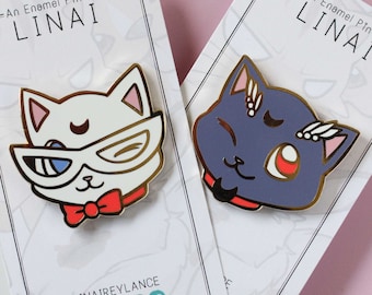 Luna and Artemis - SM Enamel Pin