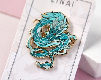 Dan Heng Imbibitor Lunae Dragon - Honkai Star Rail Enamel Pin