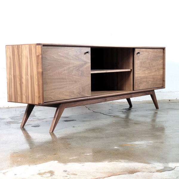 The "B-40" is a mid-century modern TV console. Ready to ship!