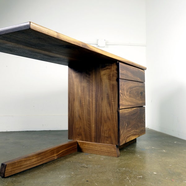 Mid Century Desk Etsy