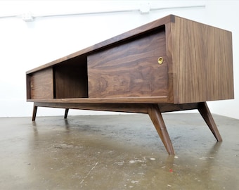 The "G3" a mid century modern TV console, TV stand, TV cabinet