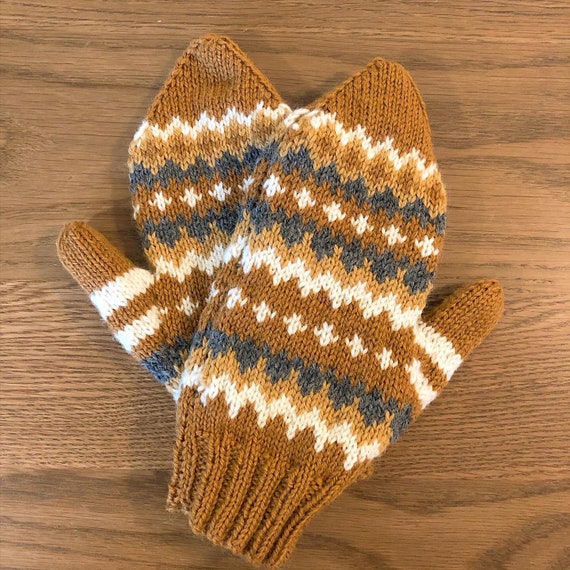 Knitted Mittens Crochet Pattern Bernie Mittens Crochet Bernie