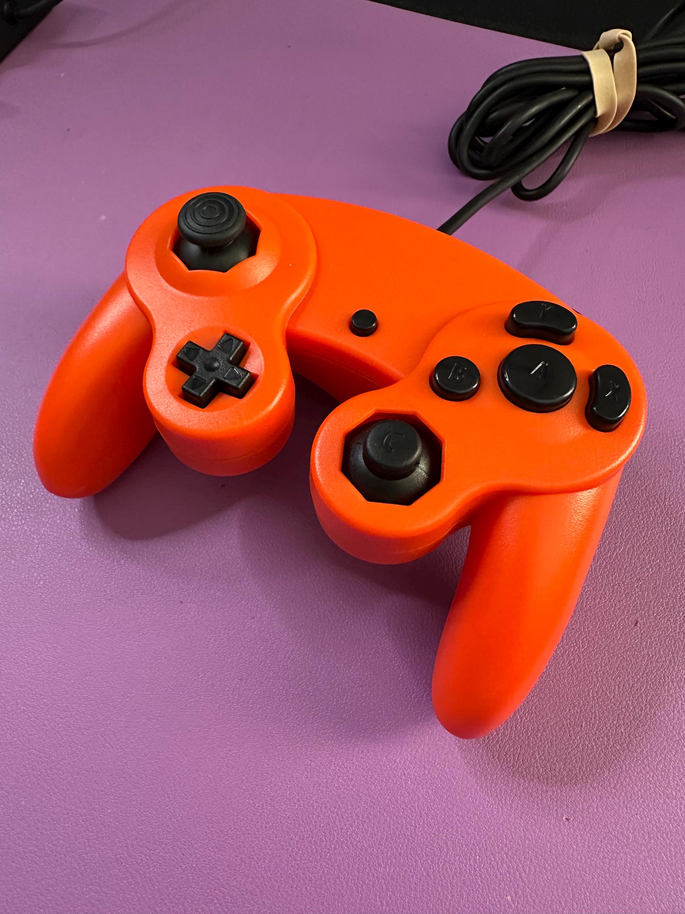 Custom Halloween Gamecube Controller: Orange W/ Black Buttons - Etsy