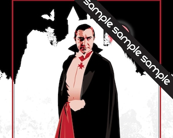 Dracula - Bela Lugosi - 11 x 17&quot; Digital Print
