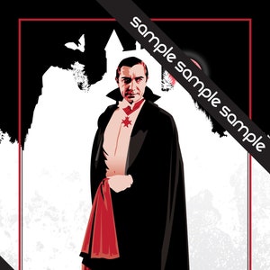 Dracula - Bela Lugosi - 11 x 17&quot; Digital Print