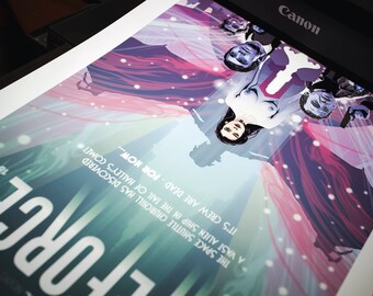 トビー・フーパー | ライフフォース | 11 x 17 インチ 非公式