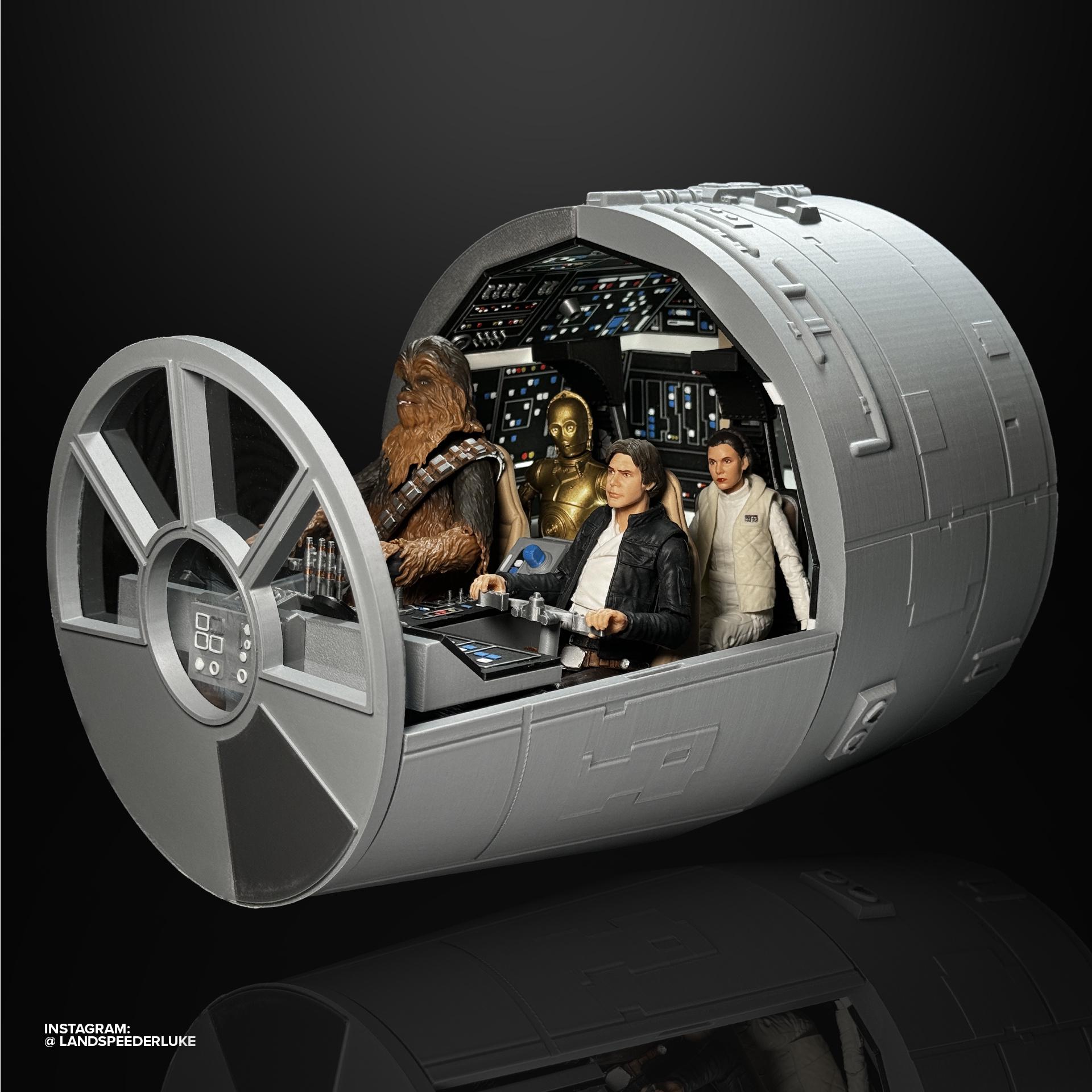 スター・ウォーズ ミレニアム・ファルコン コックピット ジオラマ