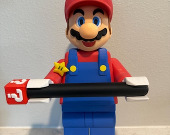 Super Mario Toilet paper Holder or wall decor 3D printed