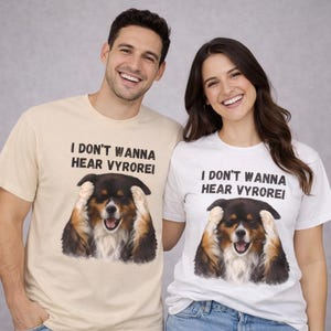 I Don't Wanna Hear Vyrore" T-Shirt | Funny Guarani English Tee