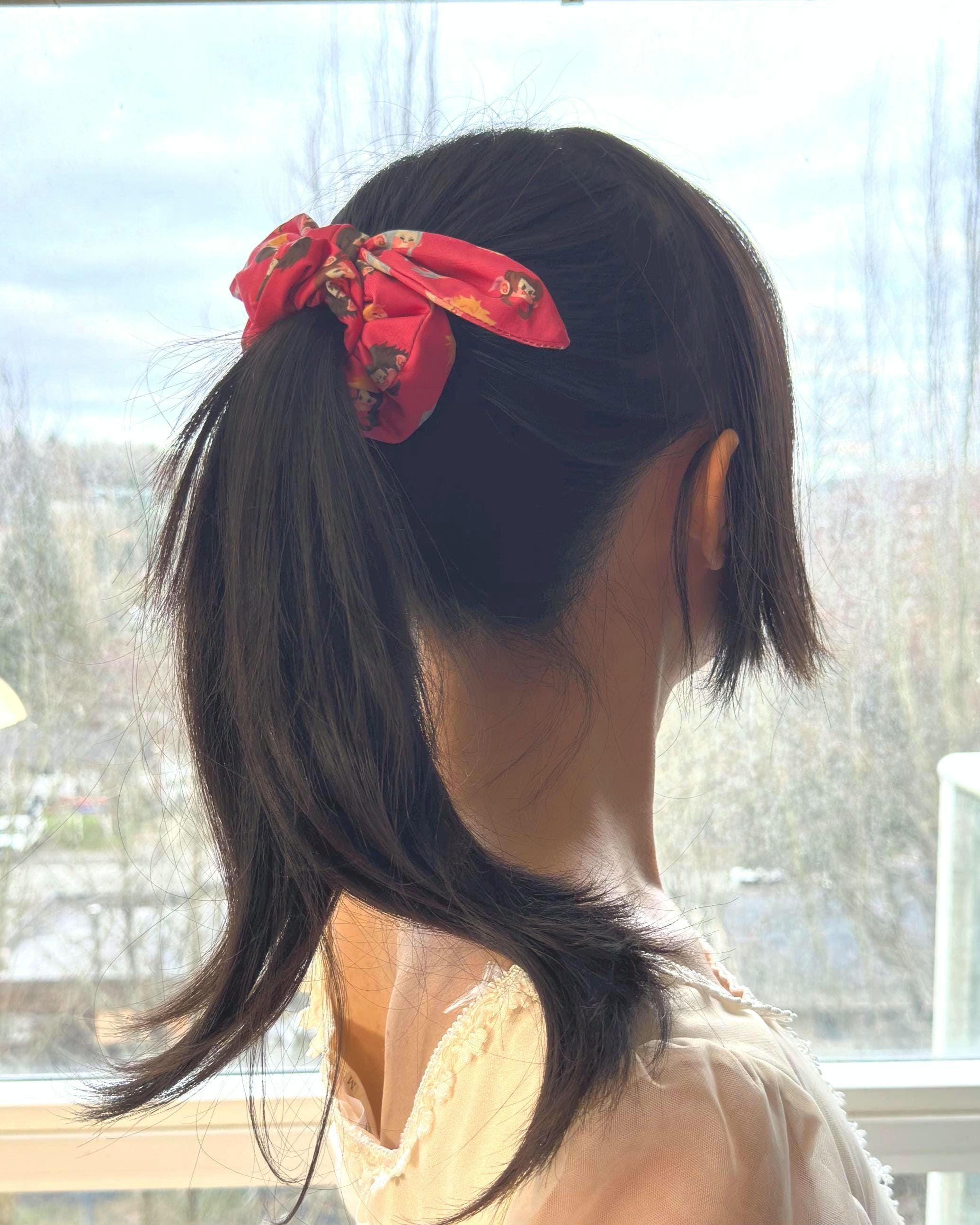 Final Fantasy VII/ FF7 FFVII | Scrunchie Hair Tie Ribbon | Aerith