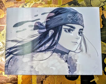 Golden Kamuy | Asirpa | Fanart Lenticular Card