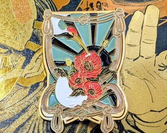 ゴールデンカムイ 鶴見中尉 ハート ピンバッジ - Etsy 日本