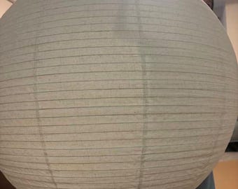 Handmade 40inch linen lampshade, customized Globe shade, full set of pendant light, Decor for hotel, restaurant