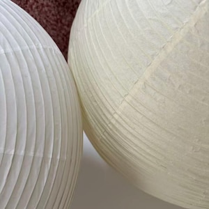 和紙ランタンランプシェード - モダンな北欧風ペンダントライト、UFOシェード 画像 9