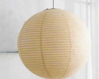 和紙ランタンランプシェード - モダンな北欧風ペンダントライト