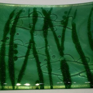 Handmade Fused Glass Soap Dish