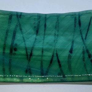 Handmade Fused Glass Soap Dish