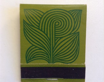 Saul Bass Matchbook, Graphic Design Vintage 1960, One book of Matches