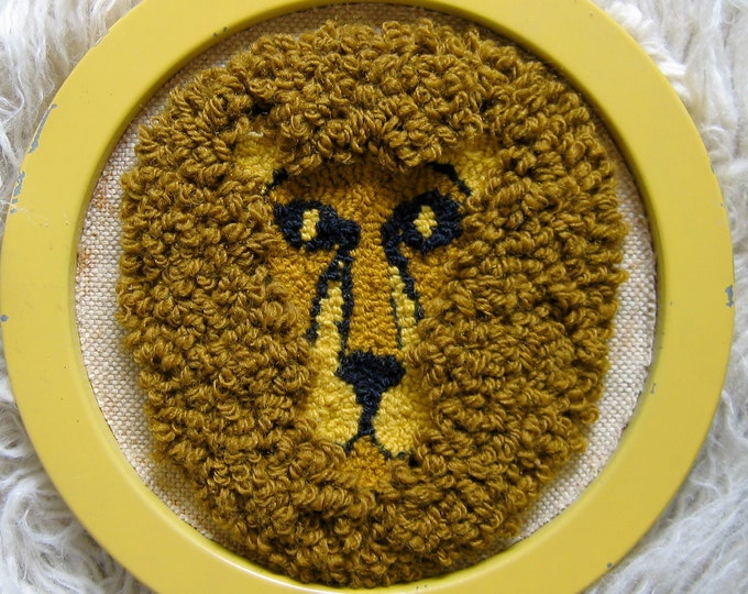 Vintage 60's Groovy Leo the Lion. Wall Decor in Metal Etsy