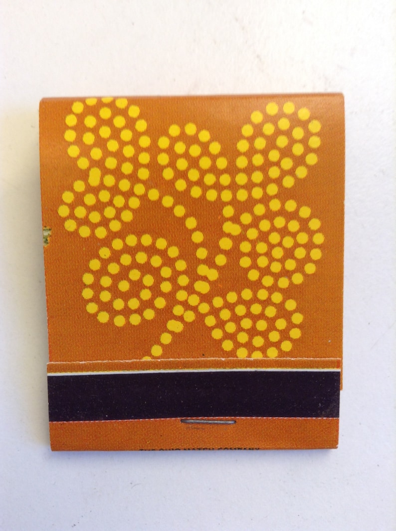 Saul Bass Matchbook, Graphic Design Vintage 1960, One book of Matches, Modernist Nature image 1