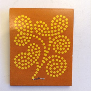 Saul Bass Matchbook, Graphic Design Vintage 1960, One book of Matches, Modernist Nature image 2