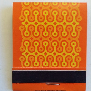 Saul Bass Matchbook, Graphic Design Vintage 1960, One book of Matches 画像 2