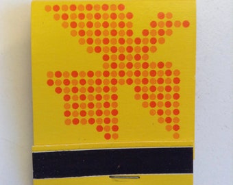 Saul Bass Matchbook, Graphic Design Vintage 1960, One book of Matches, Modernist Nature