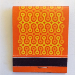 Saul Bass Matchbook, Graphic Design Vintage 1960, One book of Matches 画像 1