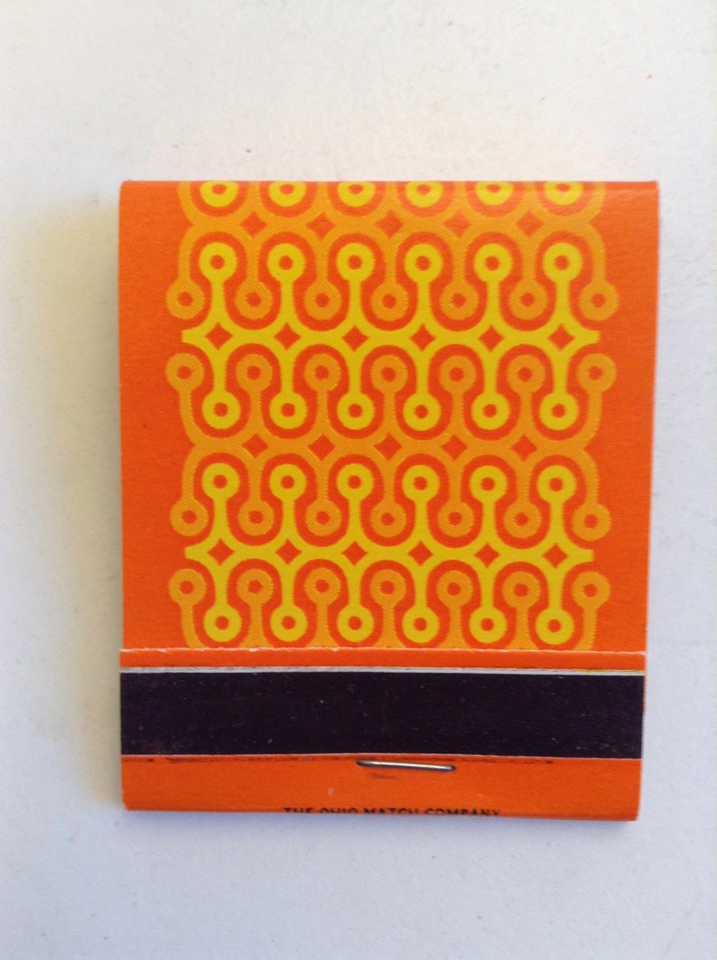 Saul Bass Matchbook, Graphic Design Vintage 1960, One book of Matches 画像 1