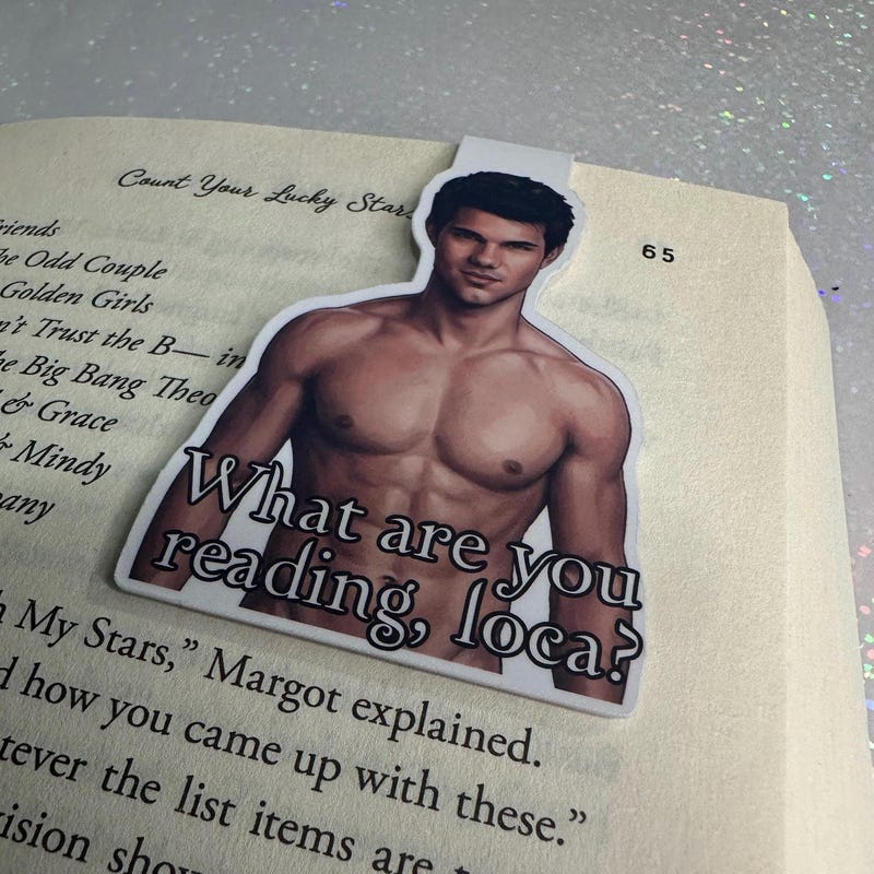 Design Bookmark File Magnetic Comic Bookmark - Etsy