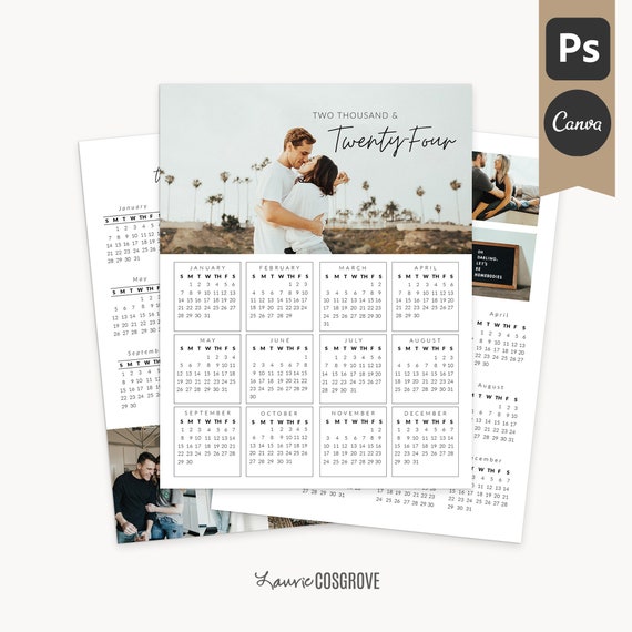 Calendar 25 26 Template