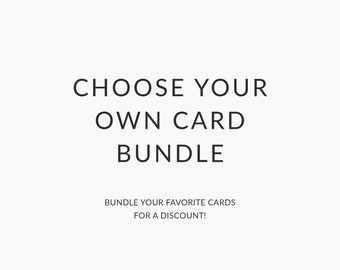 Card Templates Bundle: Choose Your Own Bundle, Card Template Bundle, Photoshop Templates