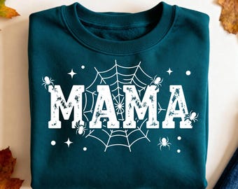 Spooky Mama PNG – Halloween Mom Clipart, Apparel Design (Digital Download)