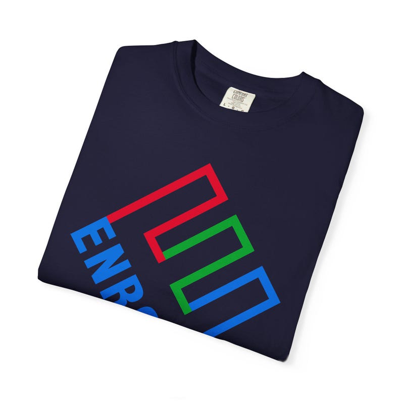 ENRON Vintage Logo Art | Graphic T-shirt zdjęcie 8