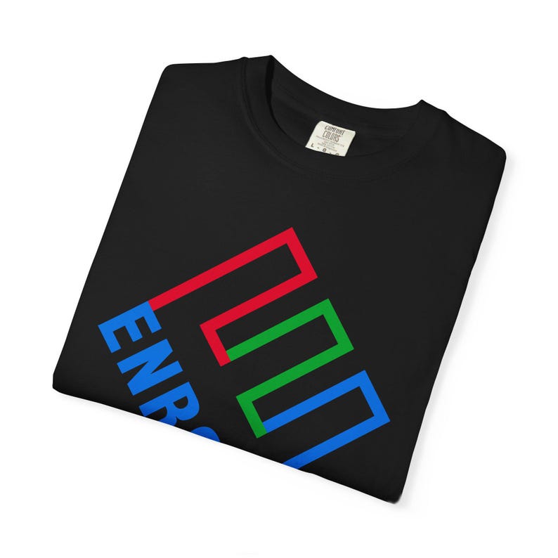 ENRON Vintage Logo Art | Graphic T-shirt zdjęcie 9