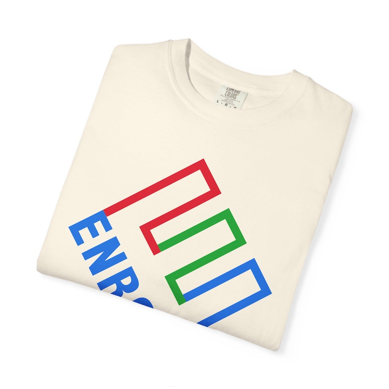 ENRON Vintage Logo Art | Graphic T-shirt zdjęcie 5