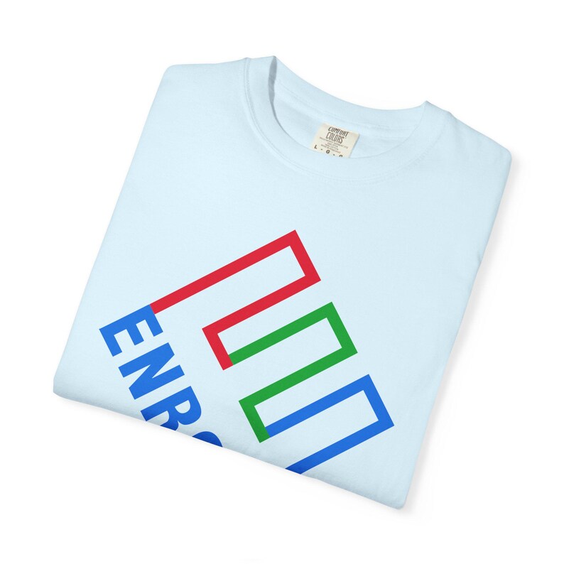 ENRON Vintage Logo Art | Graphic T-shirt zdjęcie 7