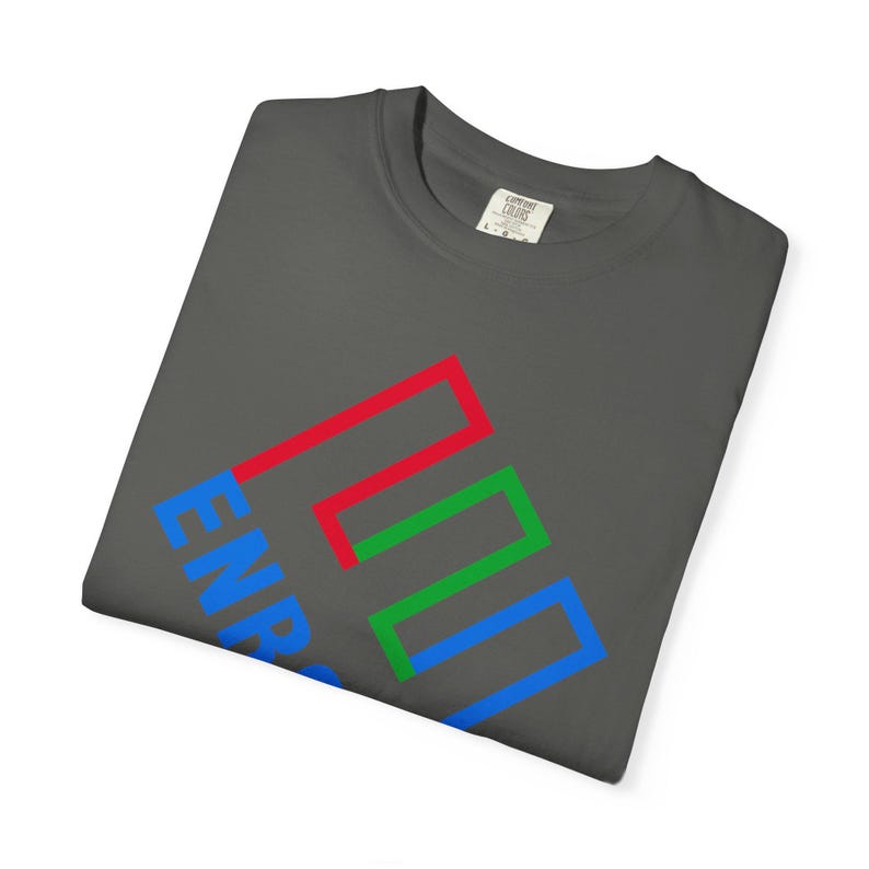 ENRON Vintage Logo Art | Graphic T-shirt zdjęcie 6