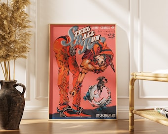 Póster de Steel Ball Run Vol. 23 - Lámina decorativa de JoJo SBR Jump Comics