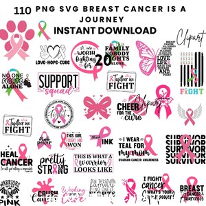 Let's Find A Cure PNG - Breast Cancer Awareness 110 SVG PNG Digital Download