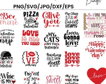バレンタインデーSVGバンドル、バレンタインメガバンドルSVG、バレンタインティーチャー、クリスチャンバレンタインSVG、バレンタインママファミリー、キッズバレンタイン
