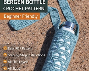 Flaschenhalter Häkelanleitung | Flaschenschleuder Häkelanleitung PDF | Anfängerfreundlich | Sofort Download