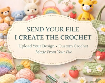 Individuelle Häkelanleitung | Personalisierte Häkelanleitung | Made To Order häkeln Design | Digitaler Download