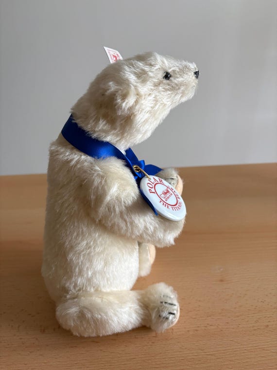 Steiff Polar - the Titanic Bear Replica 1909/1994 - Etsy Ireland