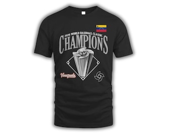 Venezuela 2026 World Baseball Classic Champions Shirt, Retro Vinotinto Baseball Apparel