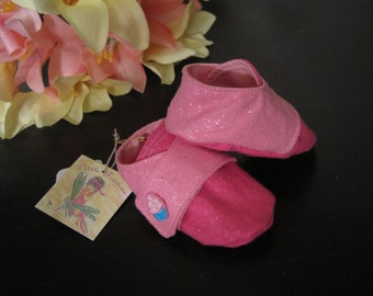 Pink Contrast Cupcake Shoes A