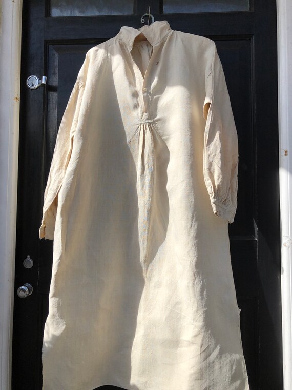 Lovely pristine antique Breton smock
