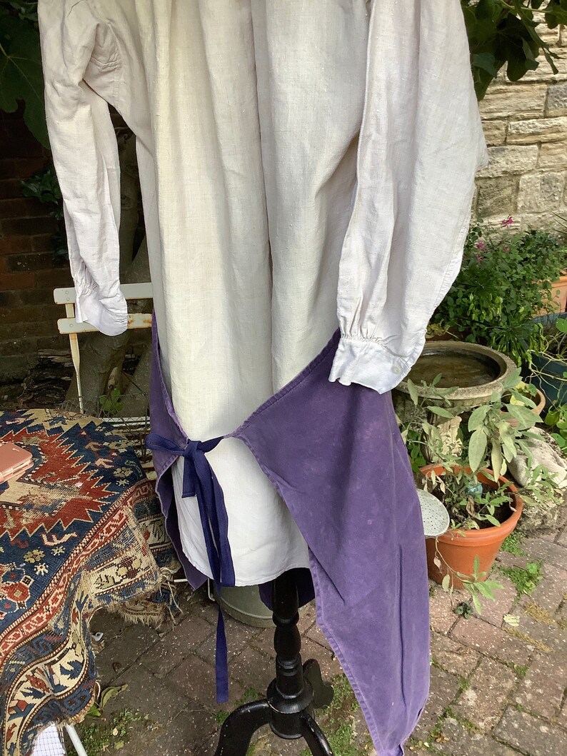 Distressed vintage artisan apron