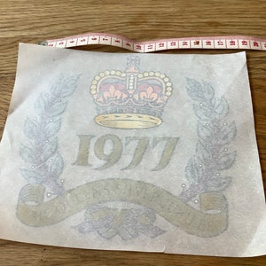 Vintage iron on transfers